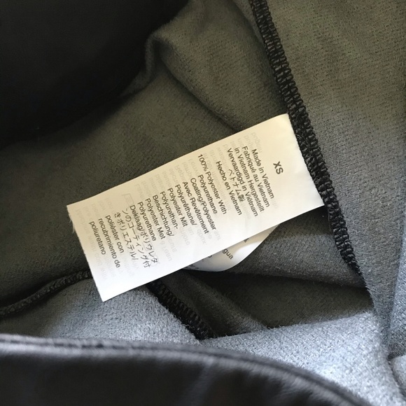 J Crew Vegan Leather Leggings in Black - Picture 12 of 14